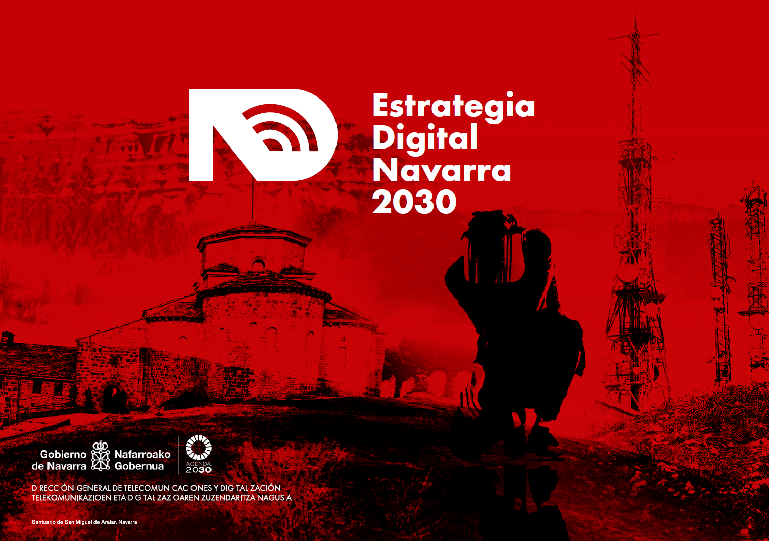 Portada de la Estrategia Digital Navarra 2030, Descargar 